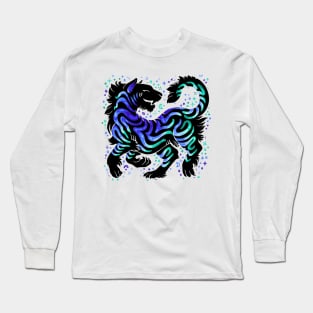 Gay Flag Tiger Long Sleeve T-Shirt